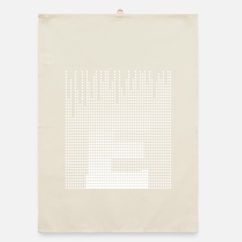 Letter E, Name, der Buchstabe E Organic Geschirrtuch