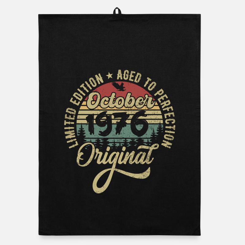 october 1976 anniversary october 1976 october Organic dish towel