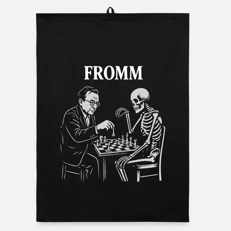 Échecs noirs : psychanalyse d’Erich Fromm vs Skeleton Torchon bio