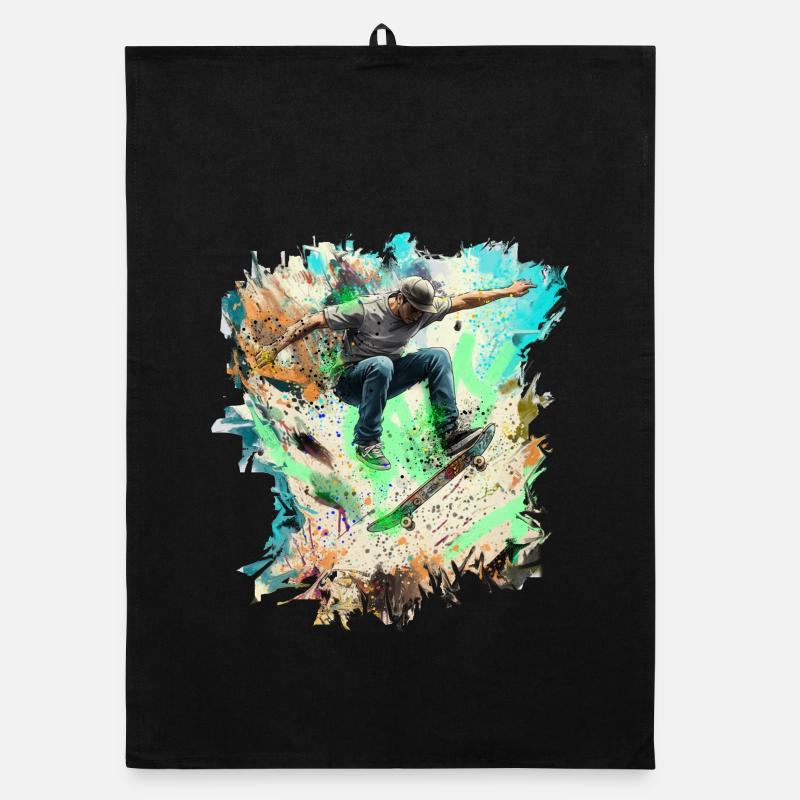 Skateboarding Torchon bio