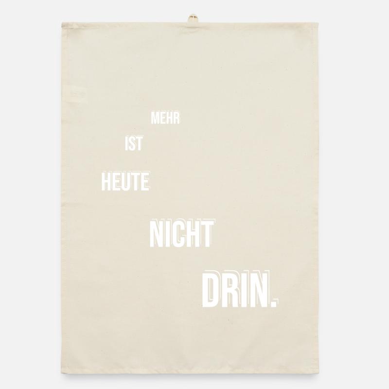 More is not possible today Organic dish towel