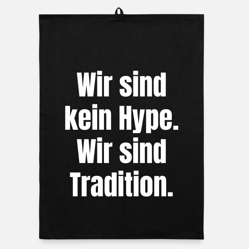 Ich bin einer Mannschaft mit Tradition  Organic Geschirrtuch