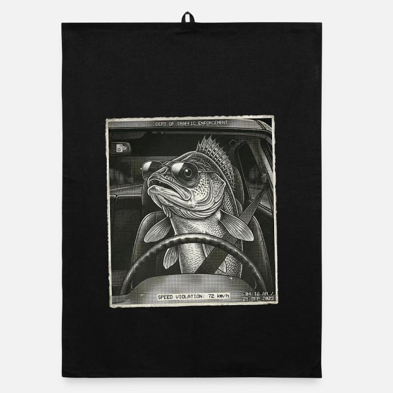 Zander Flashed Organic dish towel