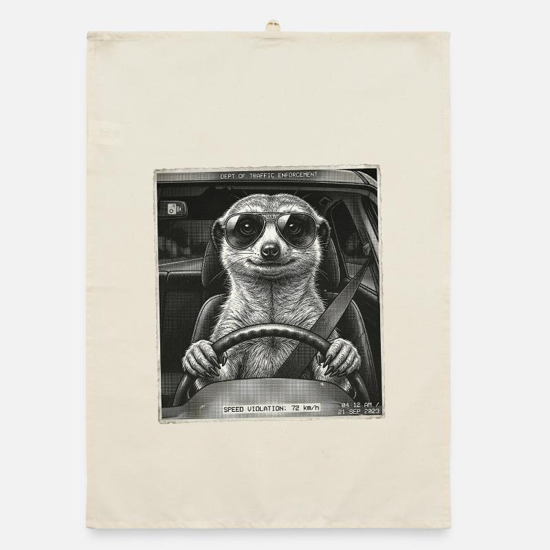 Suricate Clignotant Torchon bio