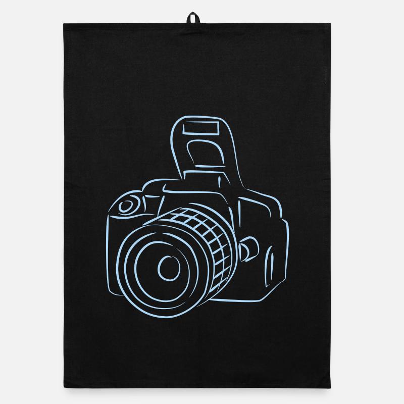 Camera Organic dish towel