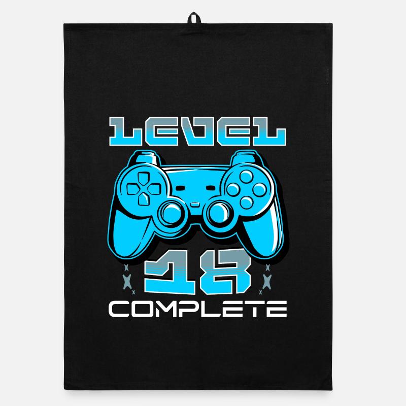 Manette de jeu complète de niveau 18 Torchon bio