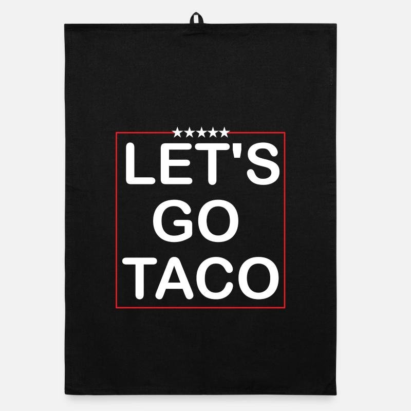 Lets goTaco Organic dish towel