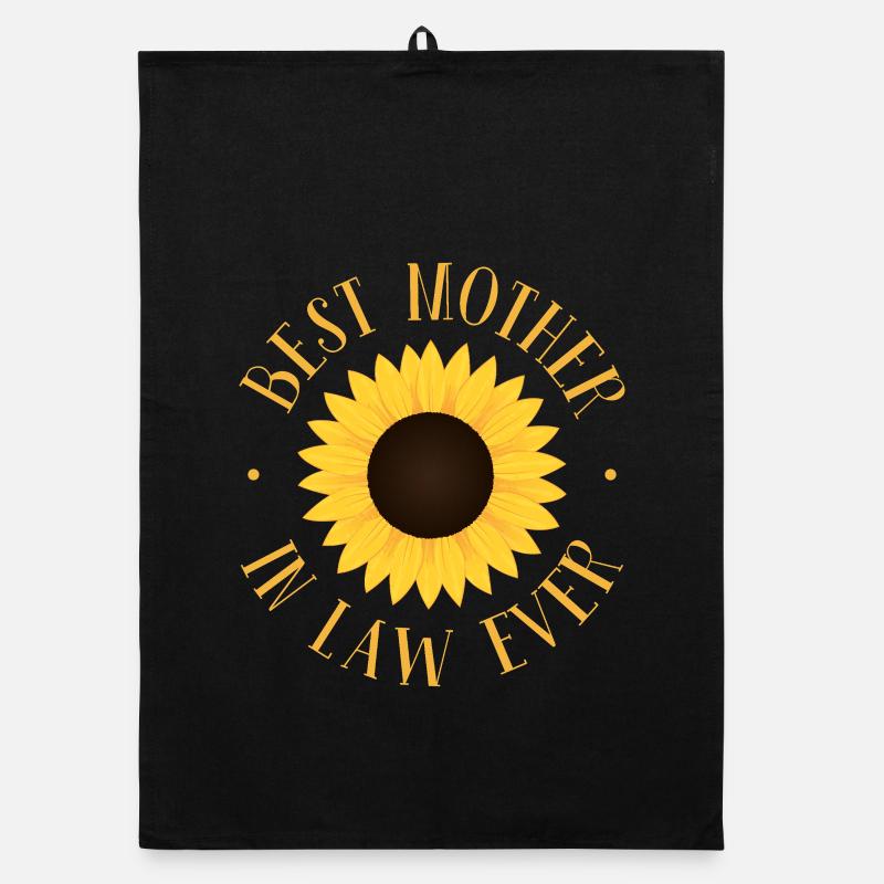 Die beste Schwiegermutter aller Zeiten Organic Geschirrtuch