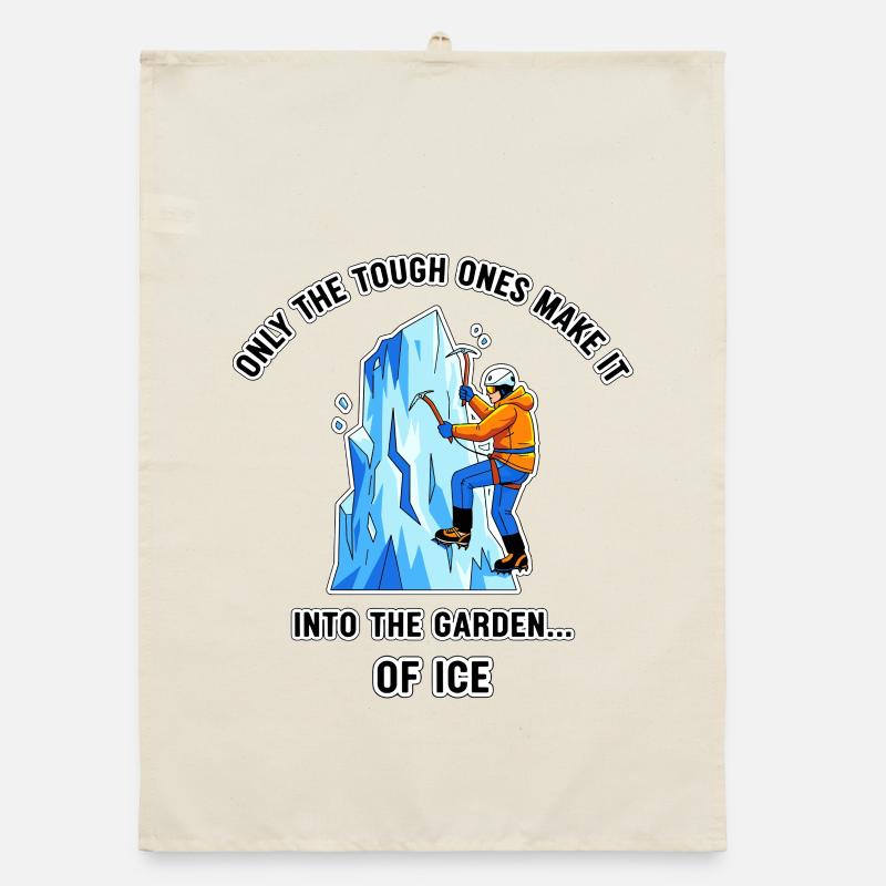 Garten aus Eis Organic Geschirrtuch