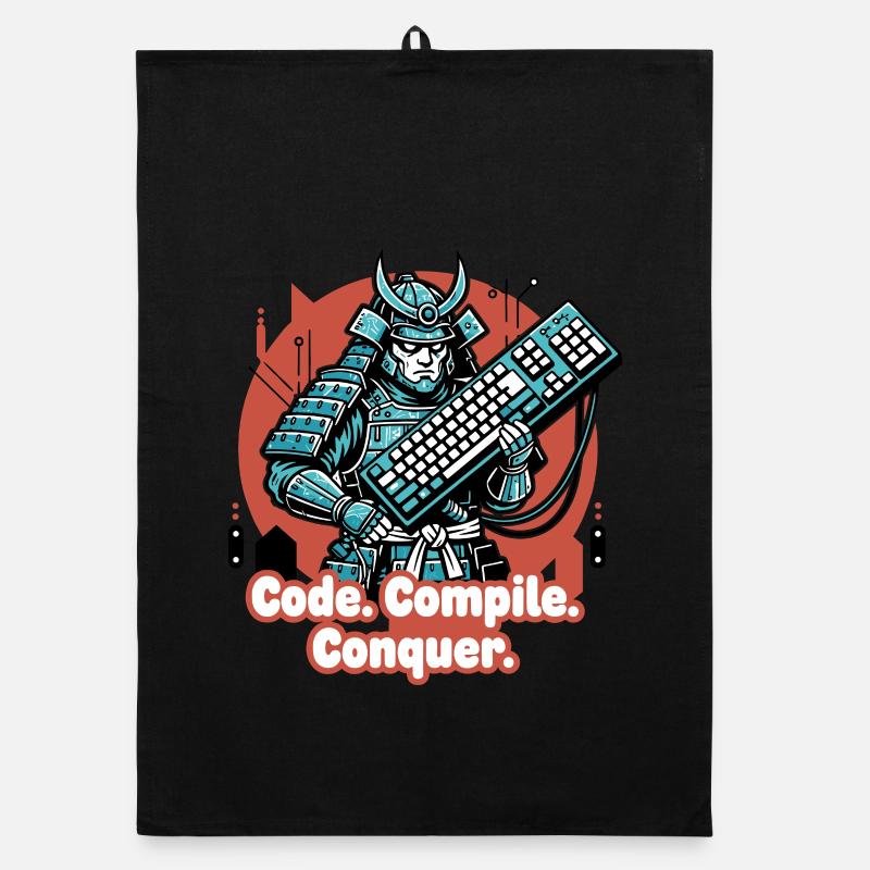 Code Battle Samurai avec clavier Torchon bio