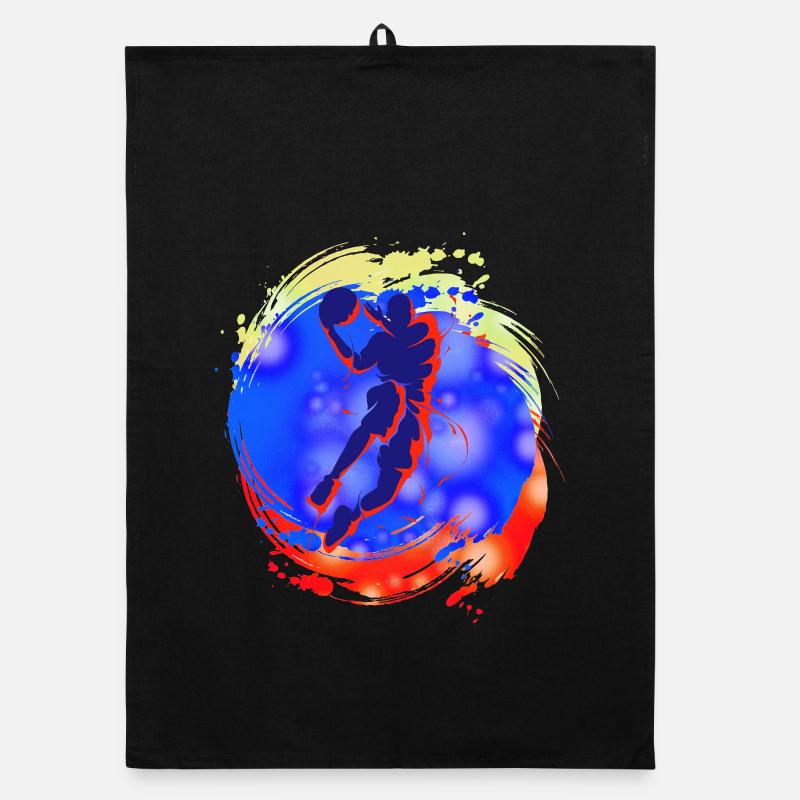 Basketball Organic Geschirrtuch