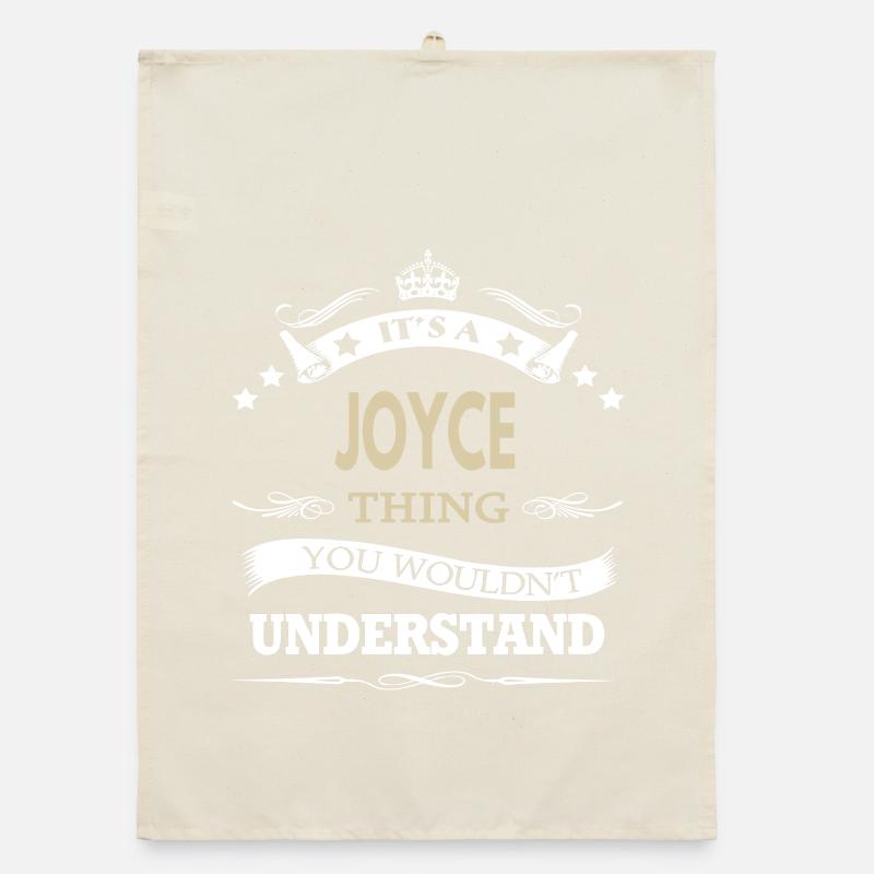 Joyce Thing You Wouldn't Understand Organic dish towel