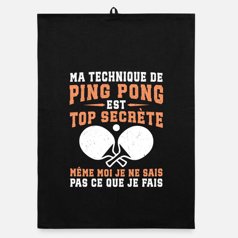 ma technique de ping-pong Torchon bio