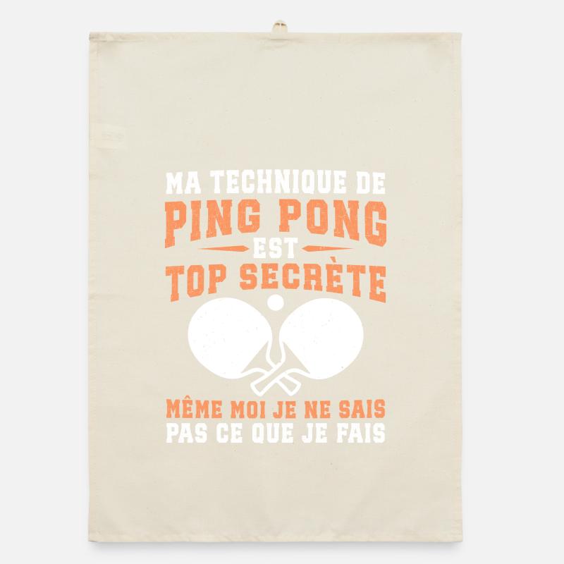 ma technique de ping-pong Torchon bio