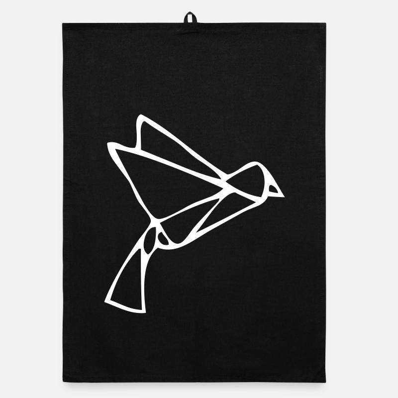 Origami Schwalbe Organic Geschirrtuch