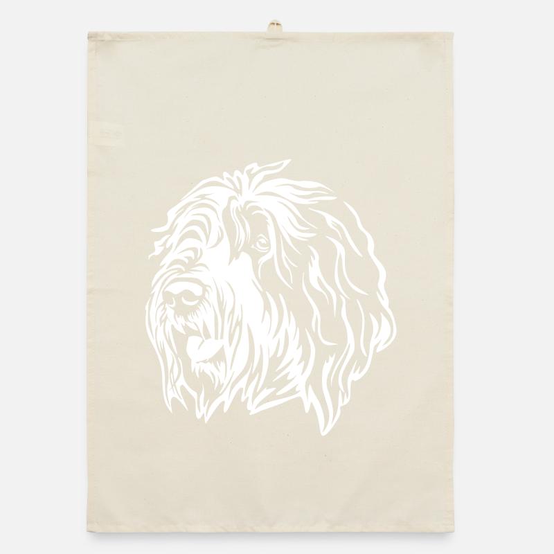 Tête de Bobtail "Black Edition" Torchon bio
