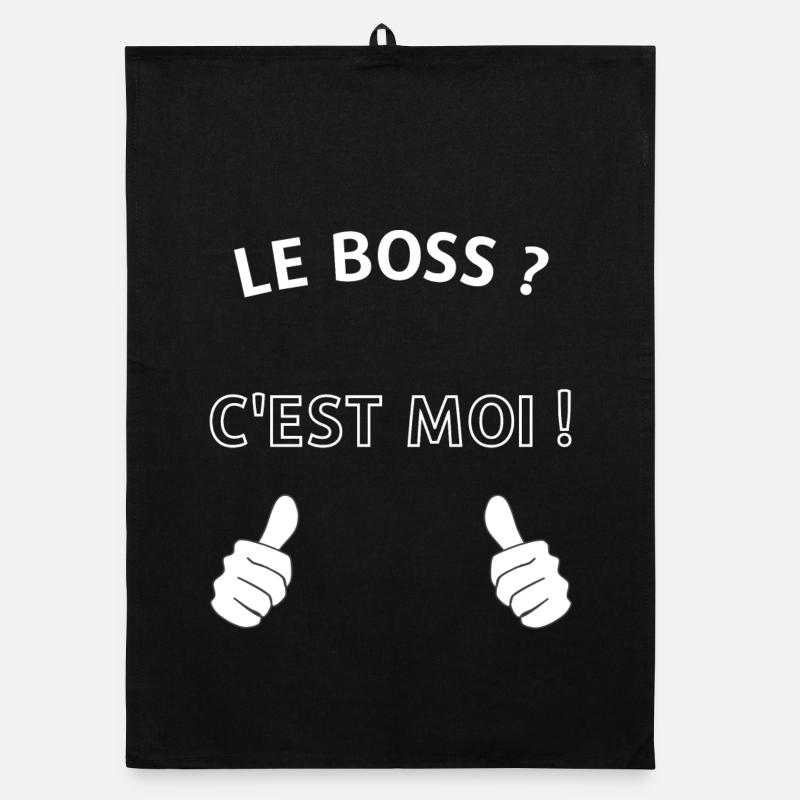 Le chef c'est moi Torchon bio