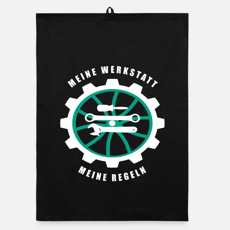 My workshop My rules Organic dish towel