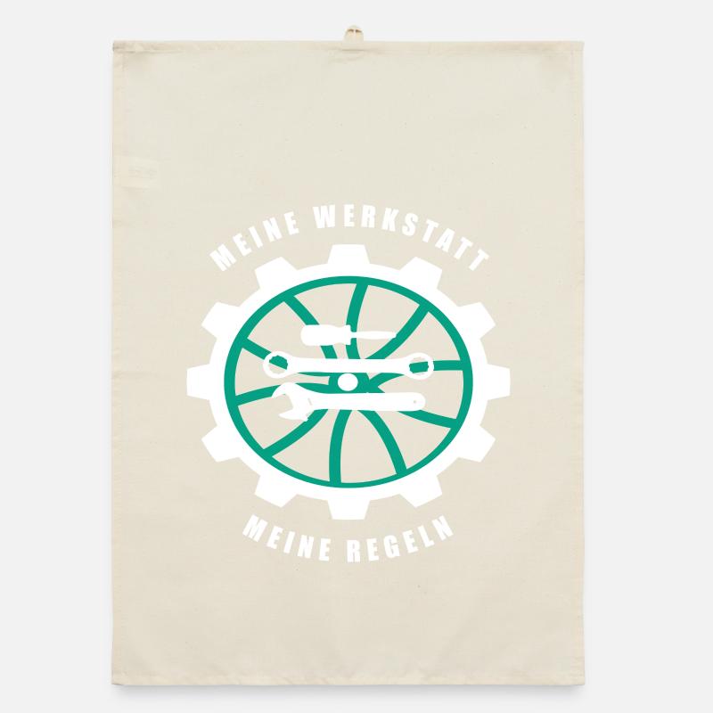 My workshop My rules Organic dish towel