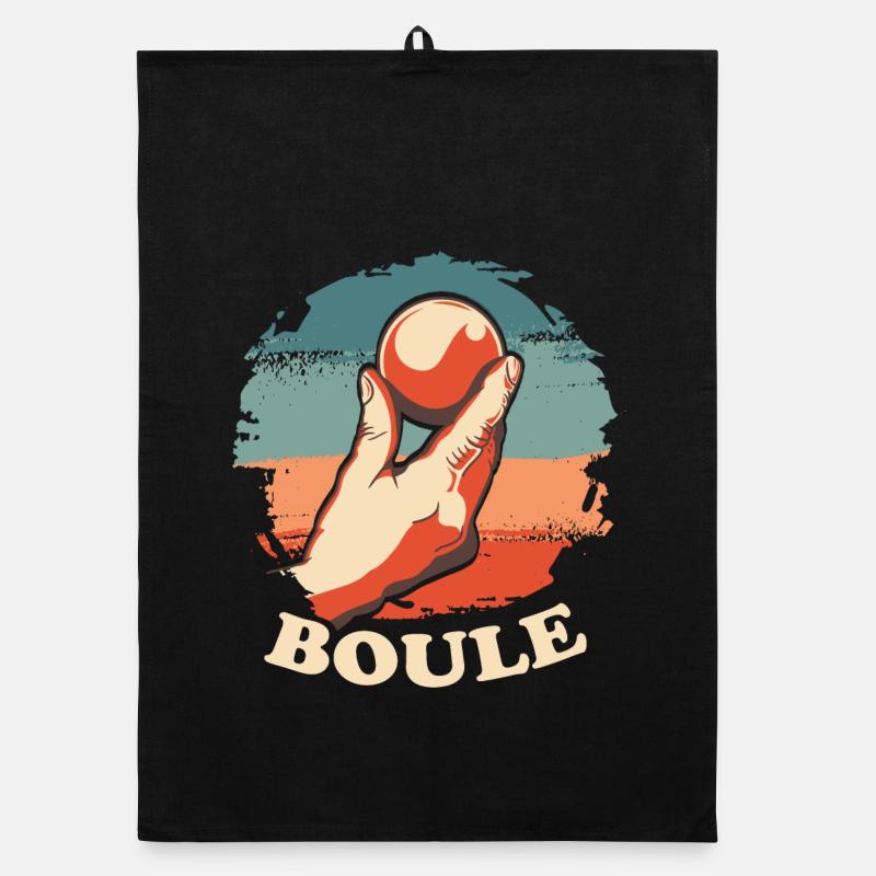 Boules de boule pour Bouler Boccia Jeu Botcha Boule Torchon bio