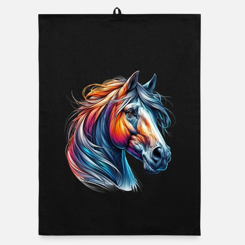 Pferd Organic Geschirrtuch