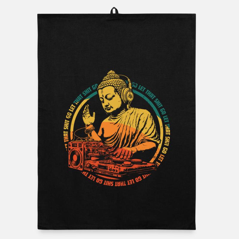 Buddha DJ Organic Geschirrtuch
