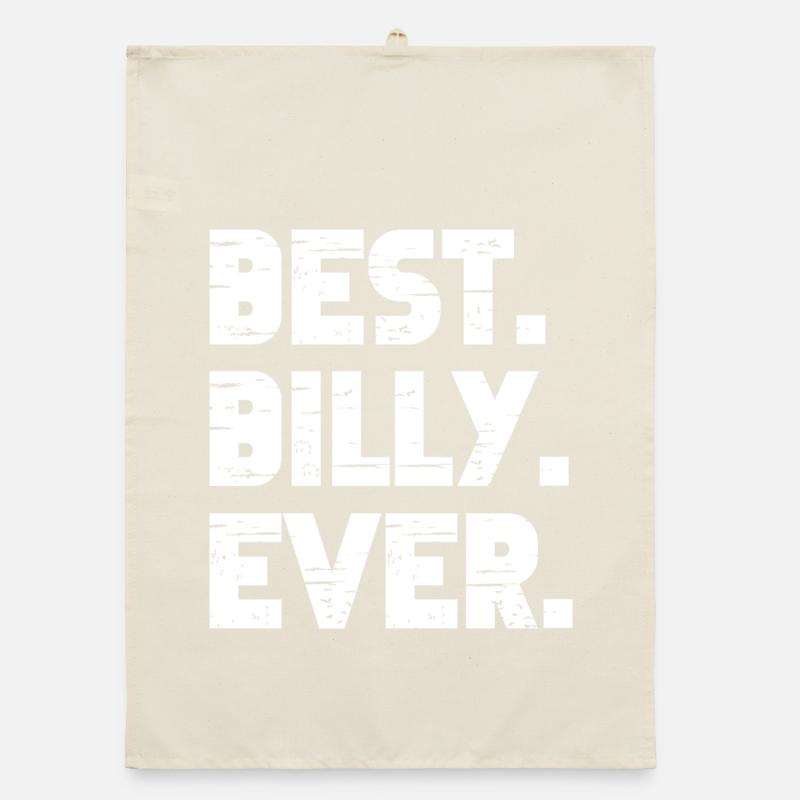 Best Billy Ever Gift Saying Organic dish towel