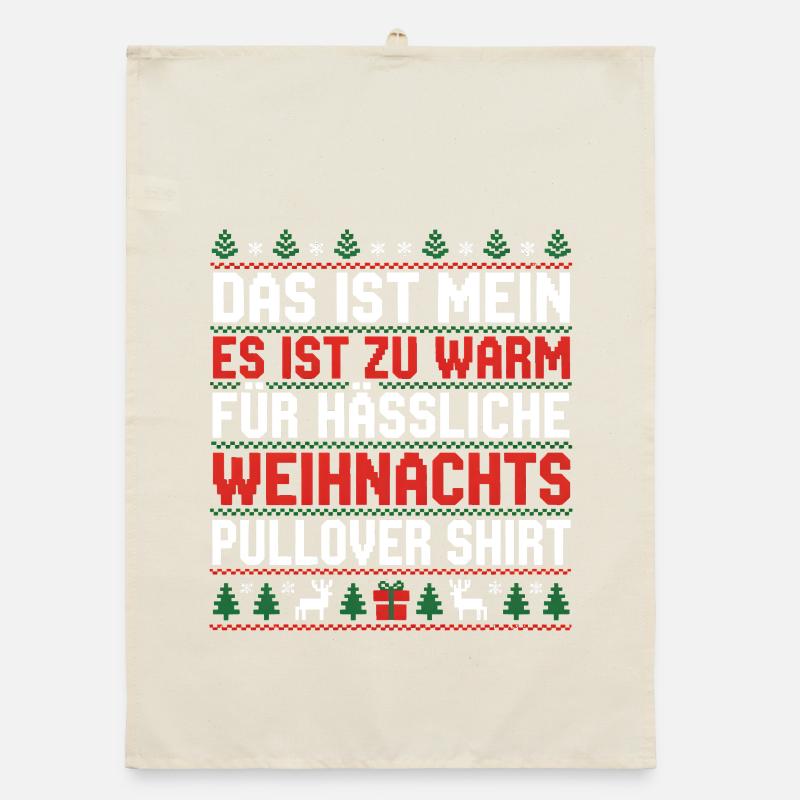 Weihnachten Organic Geschirrtuch