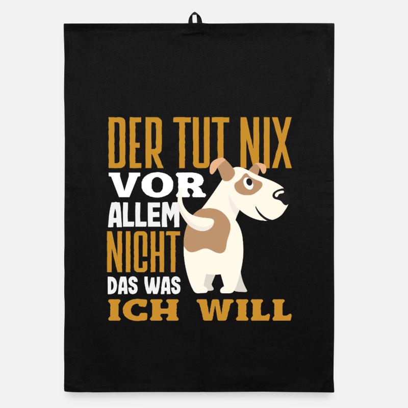 Drôle de Jack Russell Propriétaire Cadeau Torchon bio