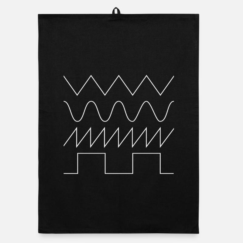 Synthesizer Waveforms (police blanche) #1 Torchon bio