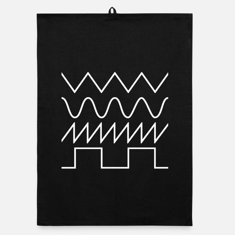 Synthesizer Waveforms (police blanche) #2 Torchon bio