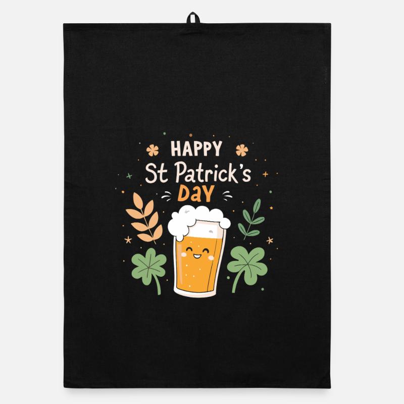 Bière joyeuse Saint Patrick Torchon bio