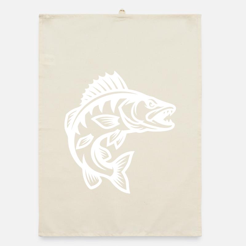 Pike Fish Organic dish towel