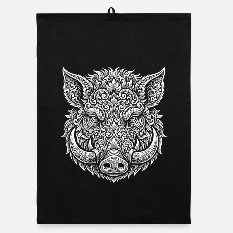 Wild boar Organic dish towel