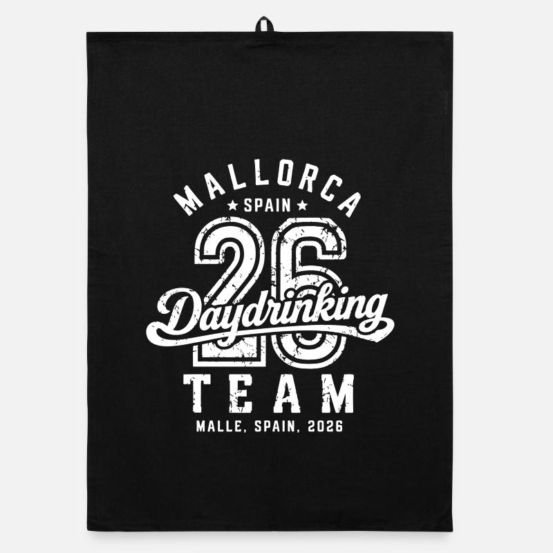 Malle 2026 Daydrinking Team Malle for everyone Organic dish towel