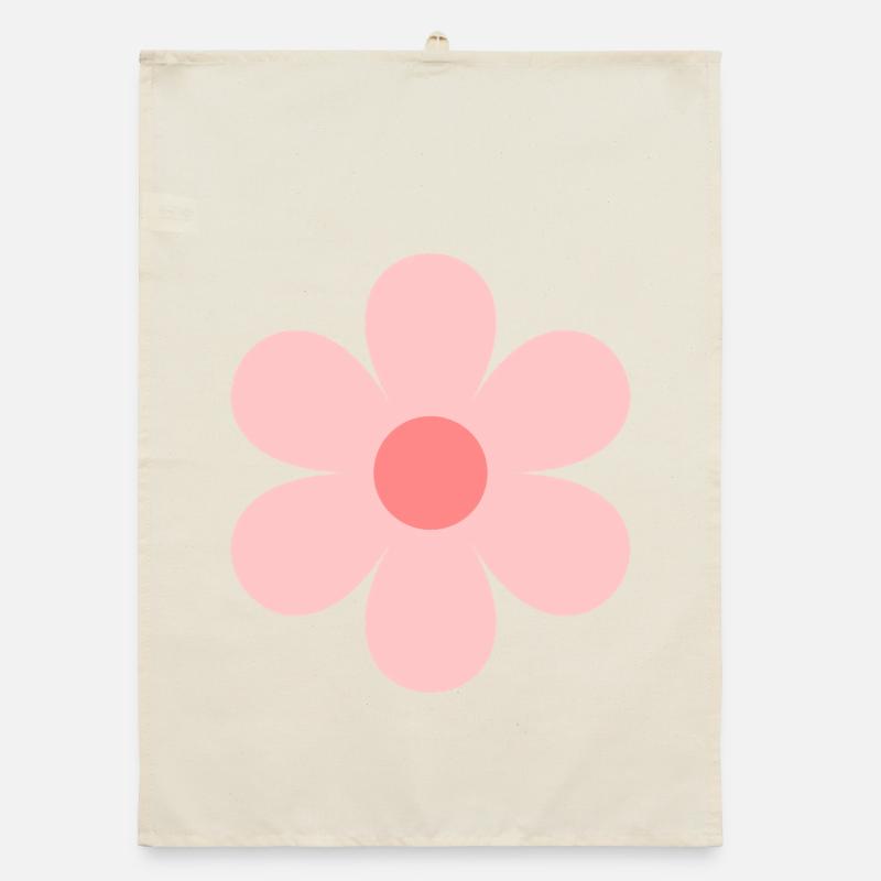 Fleur Pastel Fleur Centrale Torchon bio