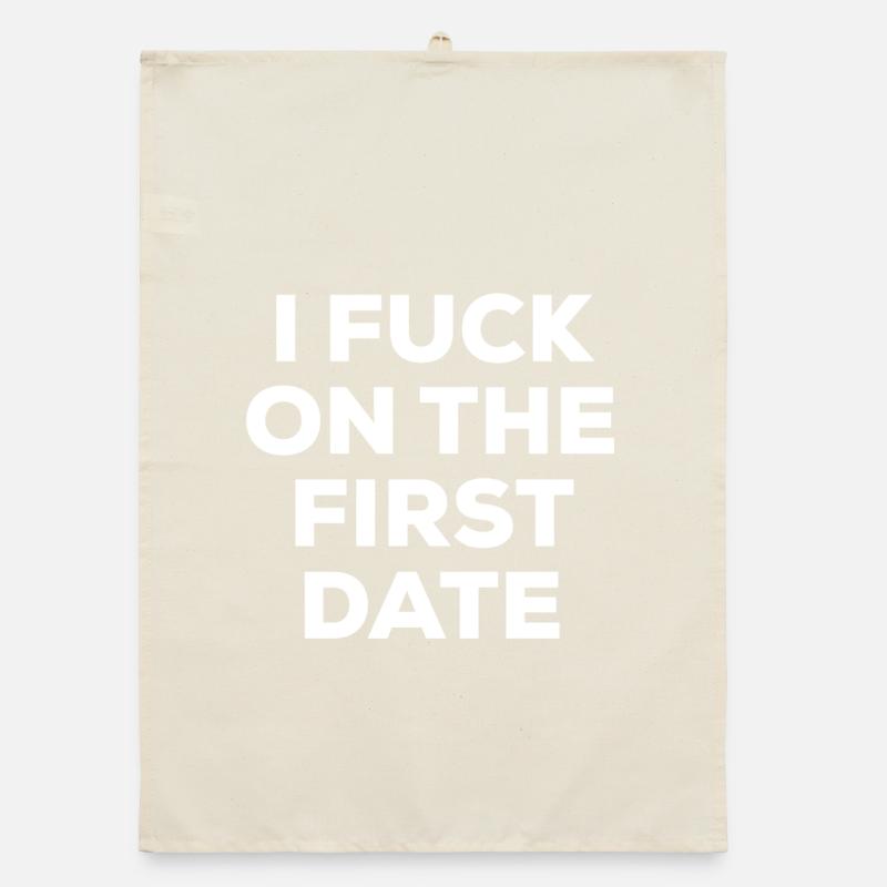 Je baise à la première date Torchon bio