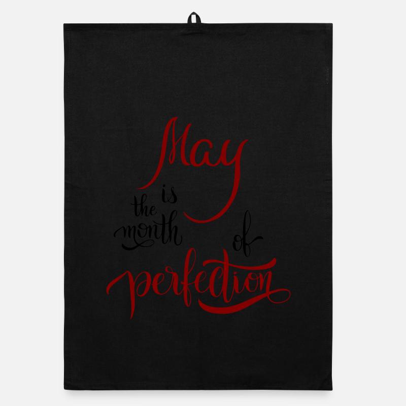 May, Month, Spring Organic dish towel