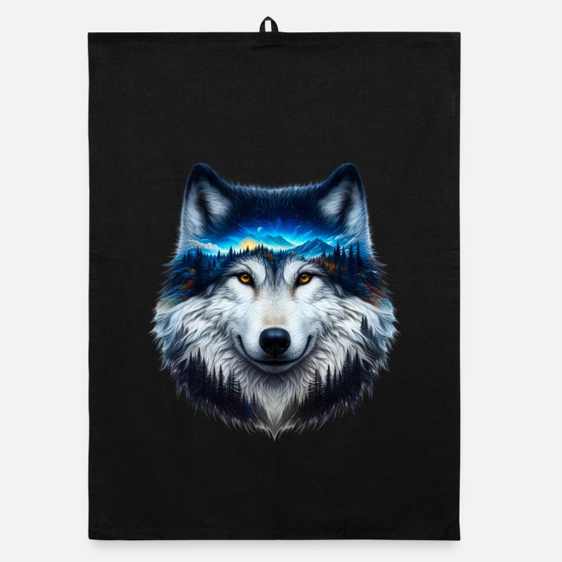 Wolf Organic Geschirrtuch