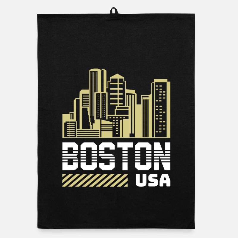 Boston City Pride Tee Organic Geschirrtuch