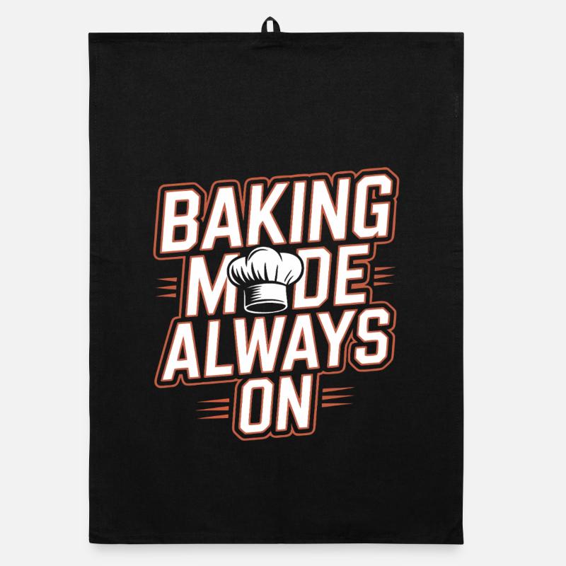 Baking mode always on Organic dish towel