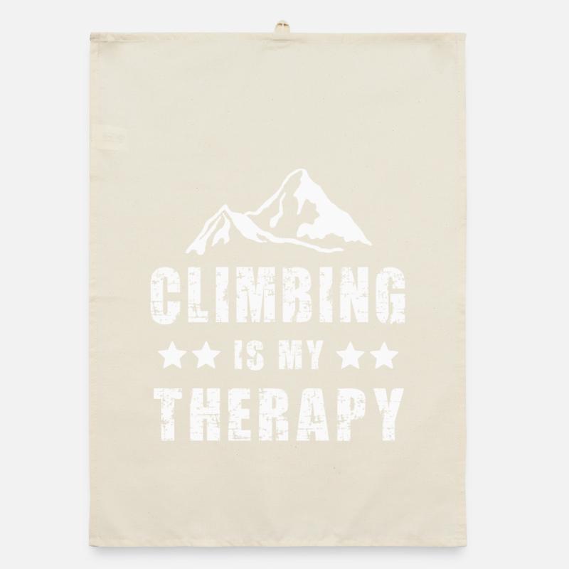 Climbing Climbers Organic dish towel