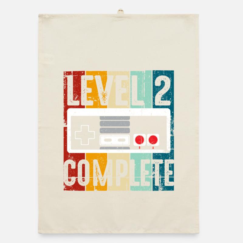 Console rétro complète de niveau 2 Torchon bio