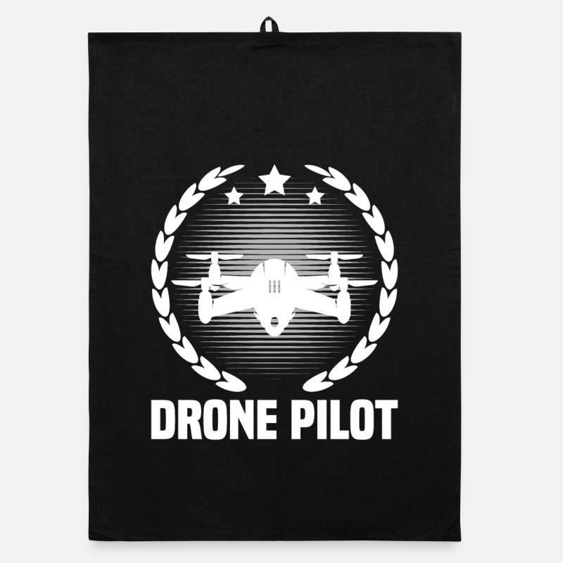 Drohnen-Pilot Organic Geschirrtuch