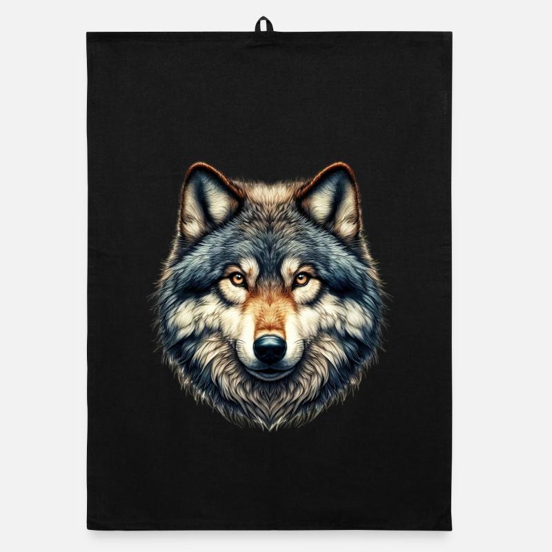 Wolf Organic Geschirrtuch