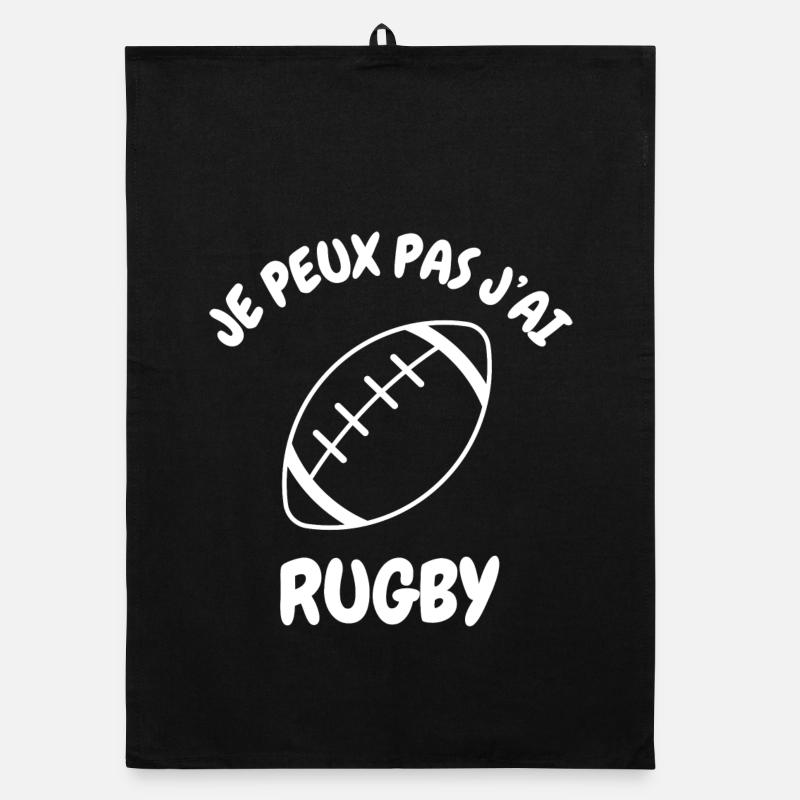 I can't I have rugby Organic dish towel