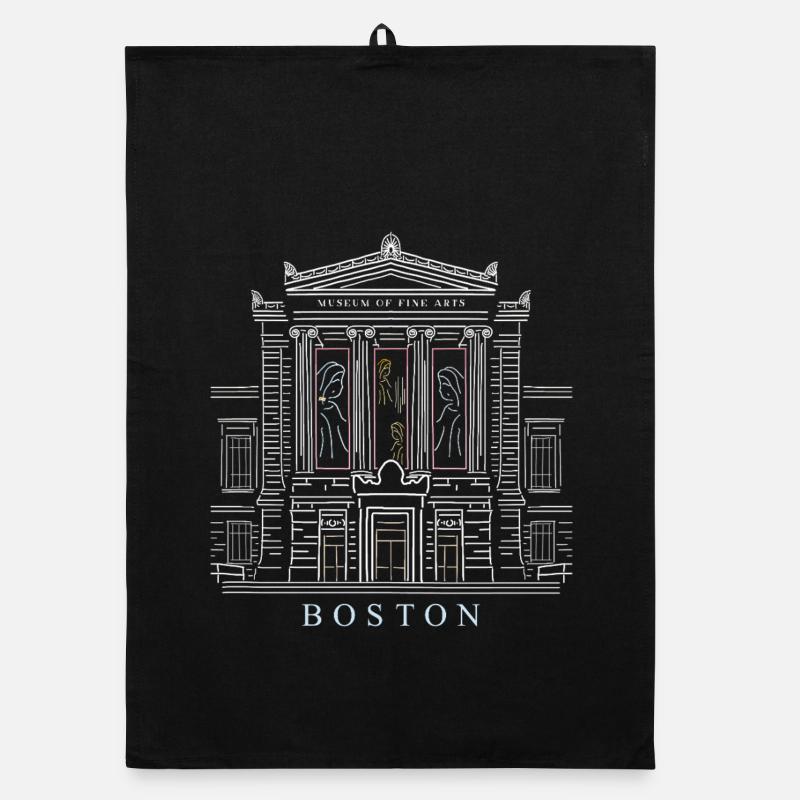 Boston, Musée d’art du dessin à la main, États-Unis Torchon bio