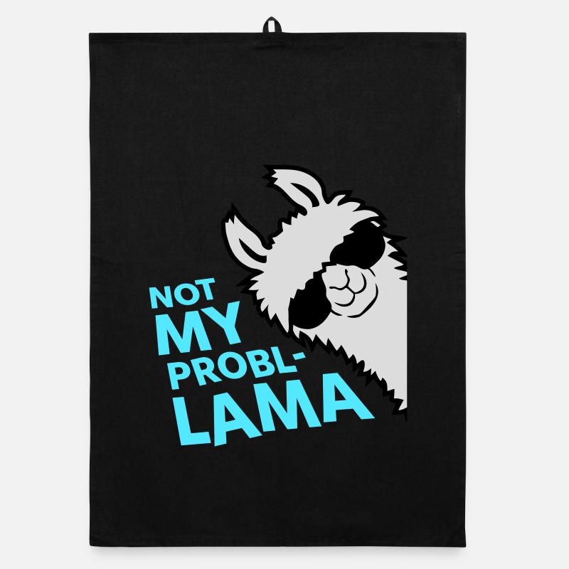 Lama Not My Problama Cool Side Lunettes de soleil Torchon bio