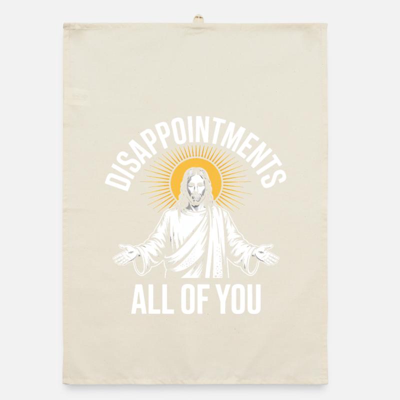 Déceptions à tous Jésus Soleil Tee Torchon bio