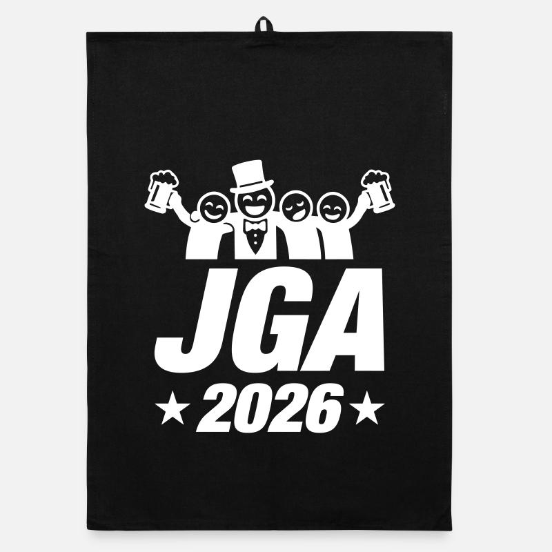 Enterrement de vie de garçon 2026 Torchon bio